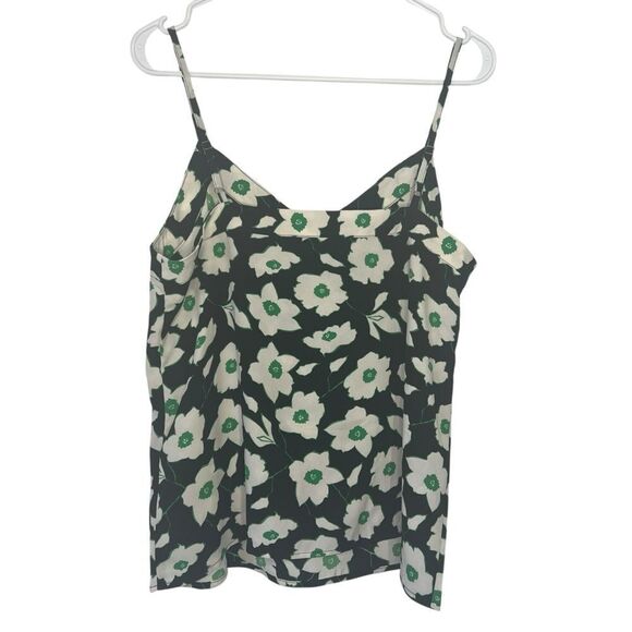 Stitch Fix 41 Hawthorn Lulu Banded Neck Sleeveless Floral Tank Top Womens Medium - Picture 3 of 6